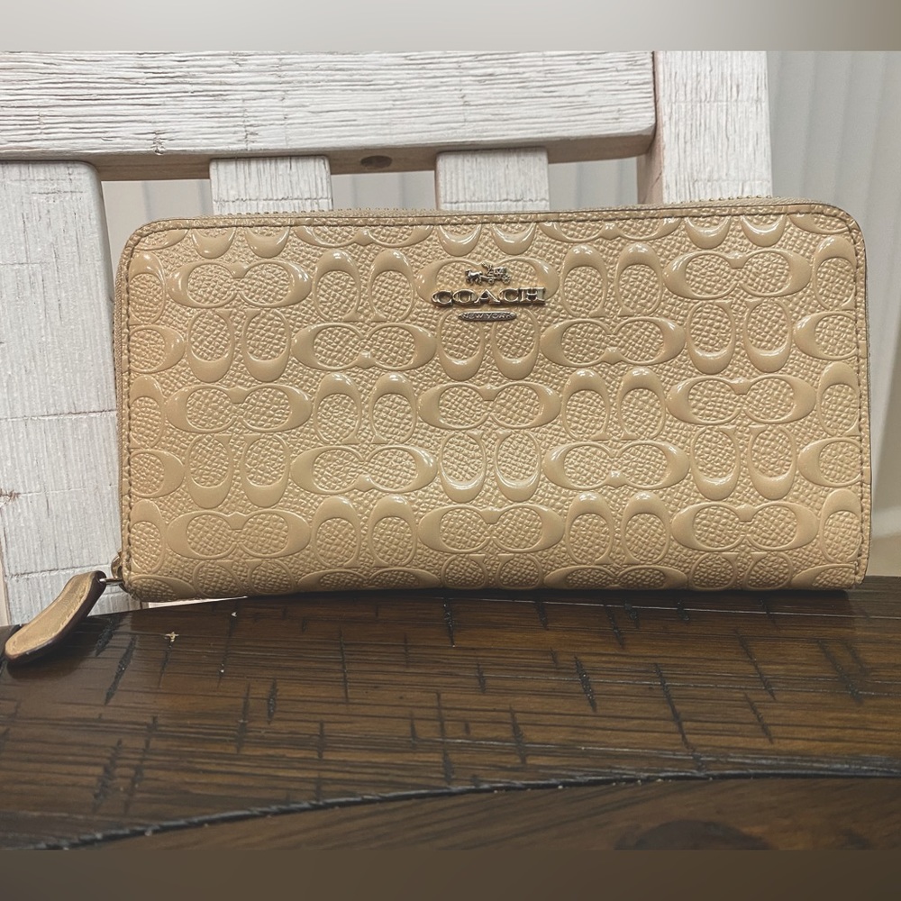 Coach Patent Leather Wallet